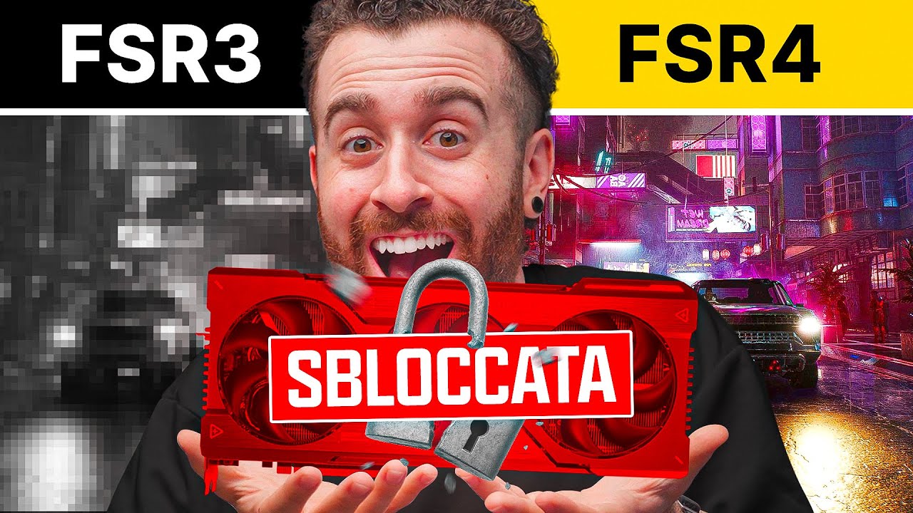 FINALMENTE FSR 4 ANCHE SU VECCHIE SCHEDE VIDEO! 🚀