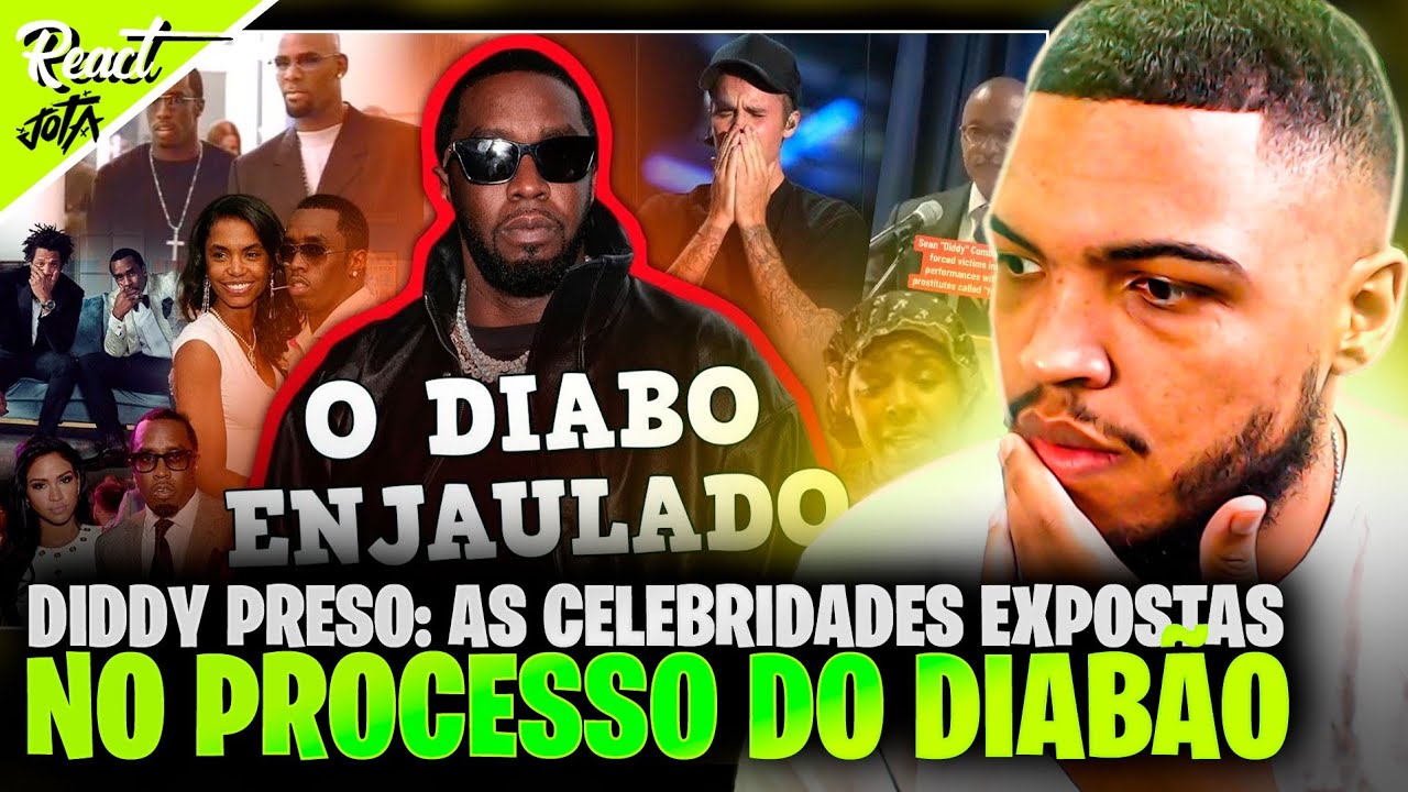 DIDDY PRESO: AS CELEBRIDADES EXPOSTAS NO PROCESSO! JAY-Z É O PRÓXIMO? | Cortes do Jota Jogadas