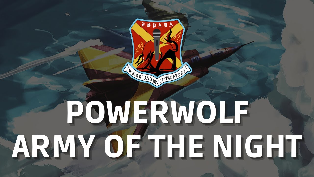 Powerwolf - Army of the Night - Karaoke (Instrumental + Lyrics)