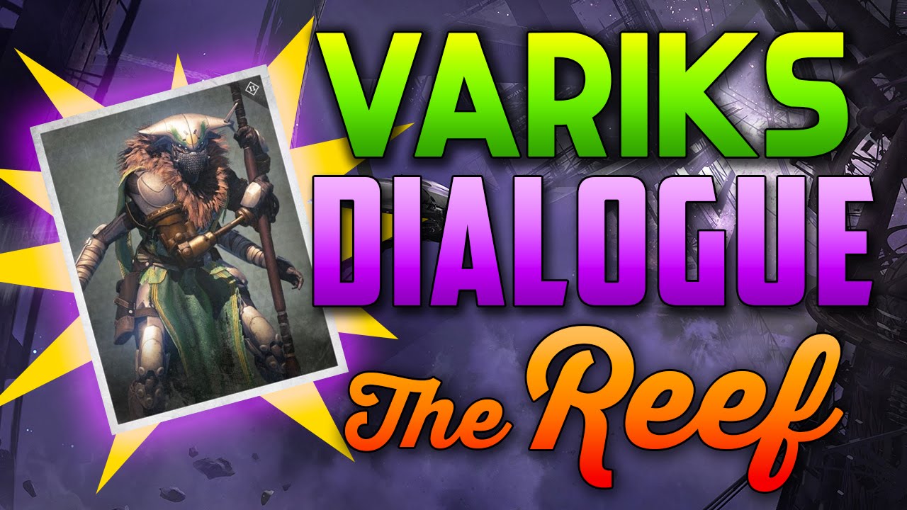 Destiny: All VARIKS THE LOYAL'S DIALOGUE!