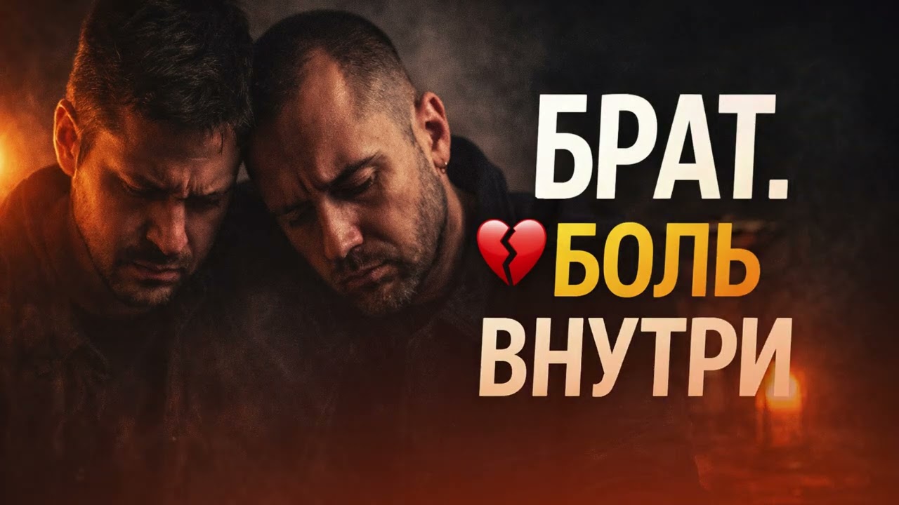 БРАТ, БОЛЬ ВНУТРИ 💔 | Душевный шансон про брата и жизненную боль | Песня до слёз