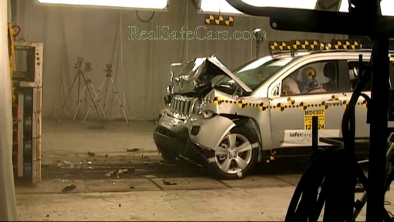Jeep Compass (2010-2016) Crash Tests (Side-Pole, Front, Side)