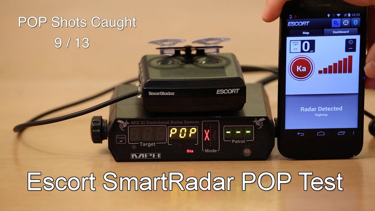 Escort SmartRadar POP Test
