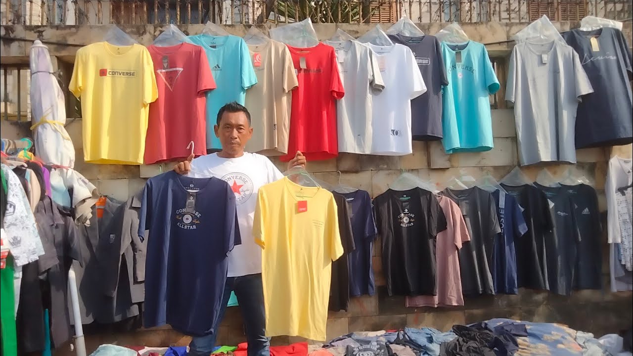 WOW MURAH MURAH INI ‼️ KAOS KEREN COCOK BUAT LEBARAN|PASAR LOAK JATINEGARA ||PAK AGUNG