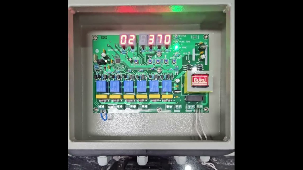 PLEATOFIL - PROGRAMMING GUIDE FOR AT SERIES SEQUENCE TIMER FOR BAG FILTERS (EINGLISH AUDIO)