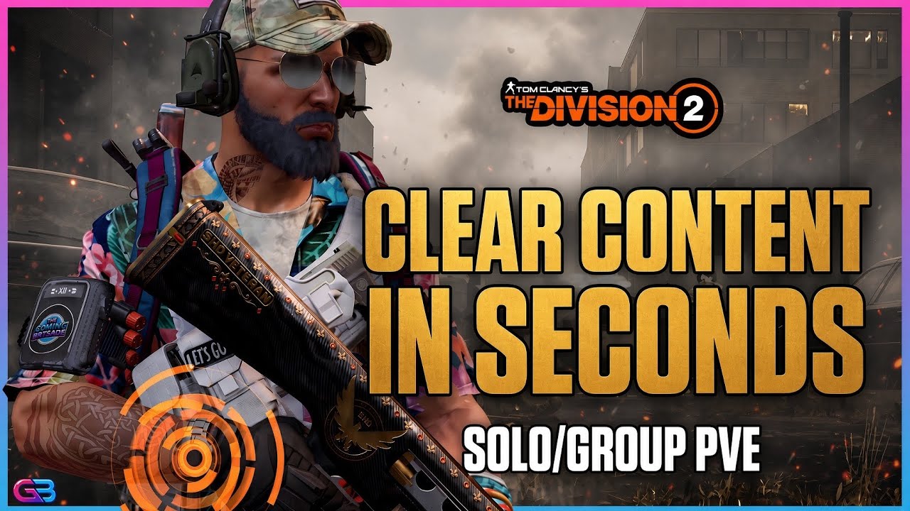 Destroy Multiple Enemies At Once! The Division 2: Solo/Group PVE Negotiator's Builds - TRY THESE!