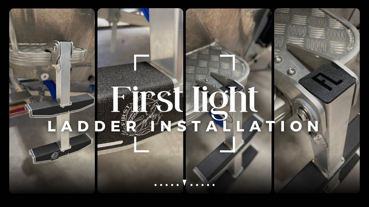 First Light Boarding Ladder Installation