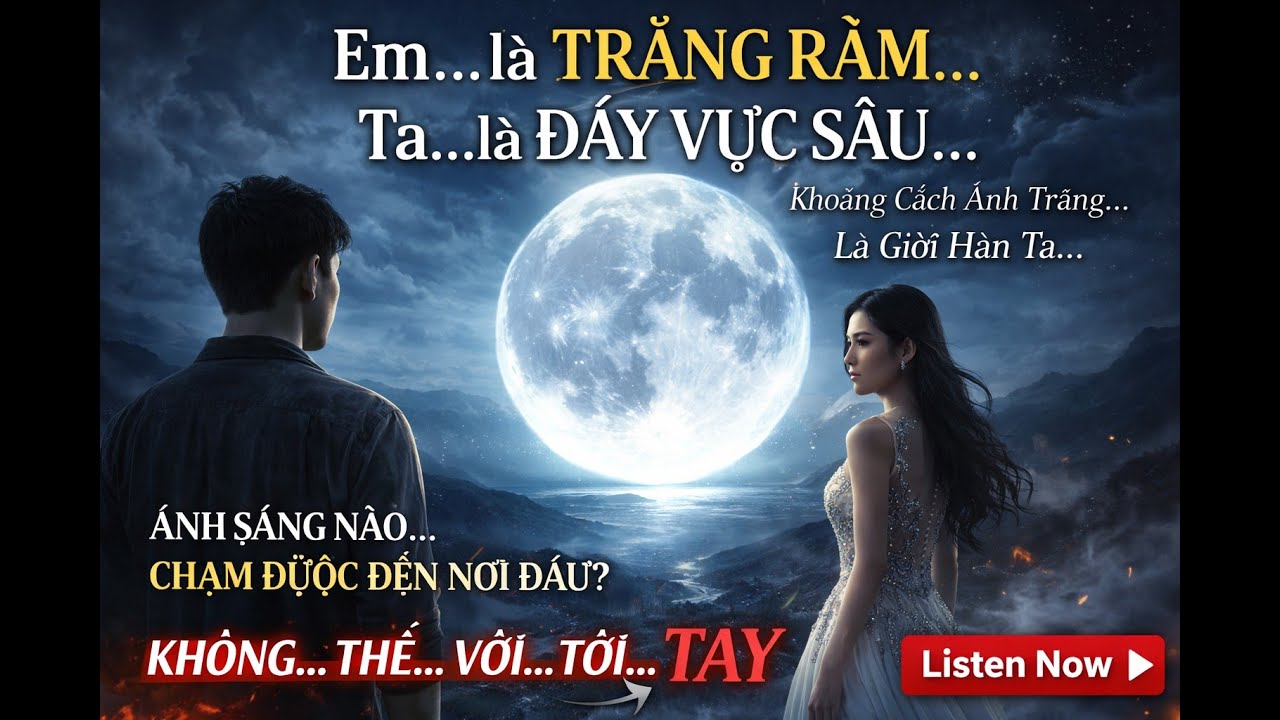EM LÀ TRĂNG RẰM, TA LÀ ĐÁY VỰC SÂU by DỆTMỘNG | AI Hát