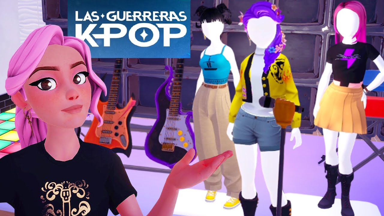 Diseñando ropa como Guerreras Kpop Demon Hunters en la Boutique de Daisy | Dreamlight Valley Ep. 107