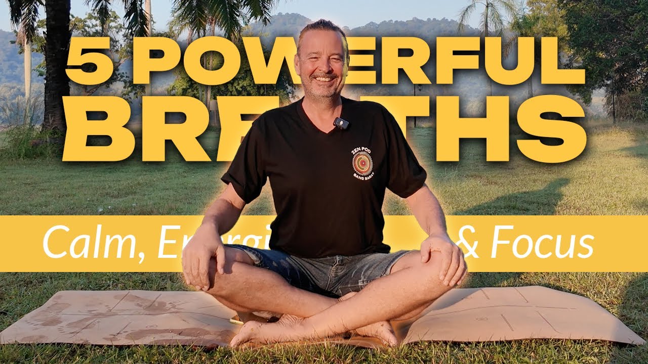 5 Essential Breathing Techniques | Breathwork for Beginners