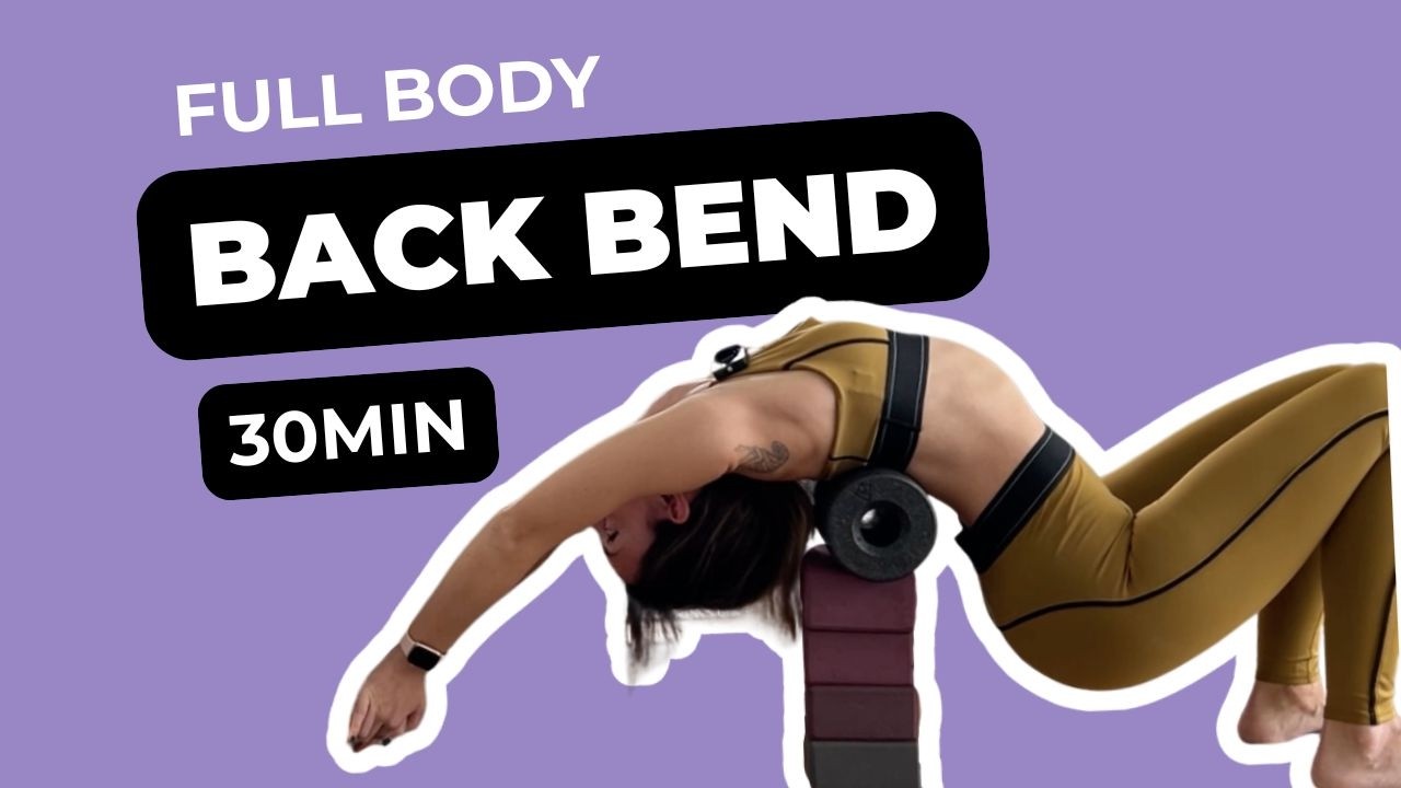 Back Bending Class (Upper Back, Shoulders, Hips) 30-Day Backbend Challenge with Zohar