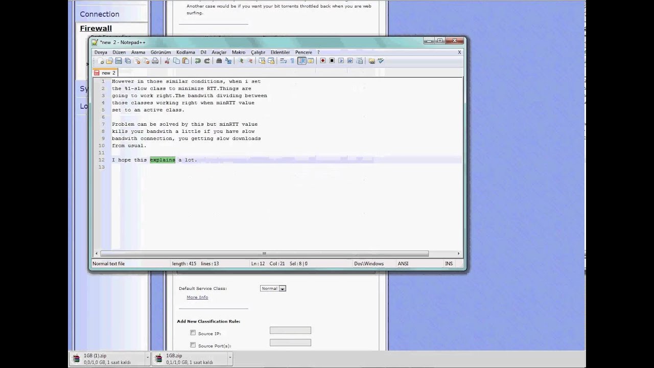 QOS , how it's working on gargoyle with minRTT and standart.