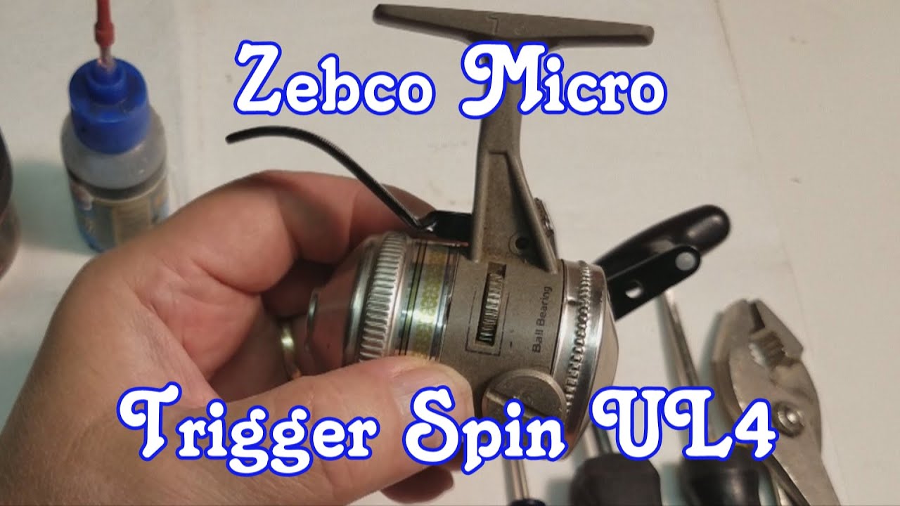 Zebco Micro UL4 TS Service and Repair