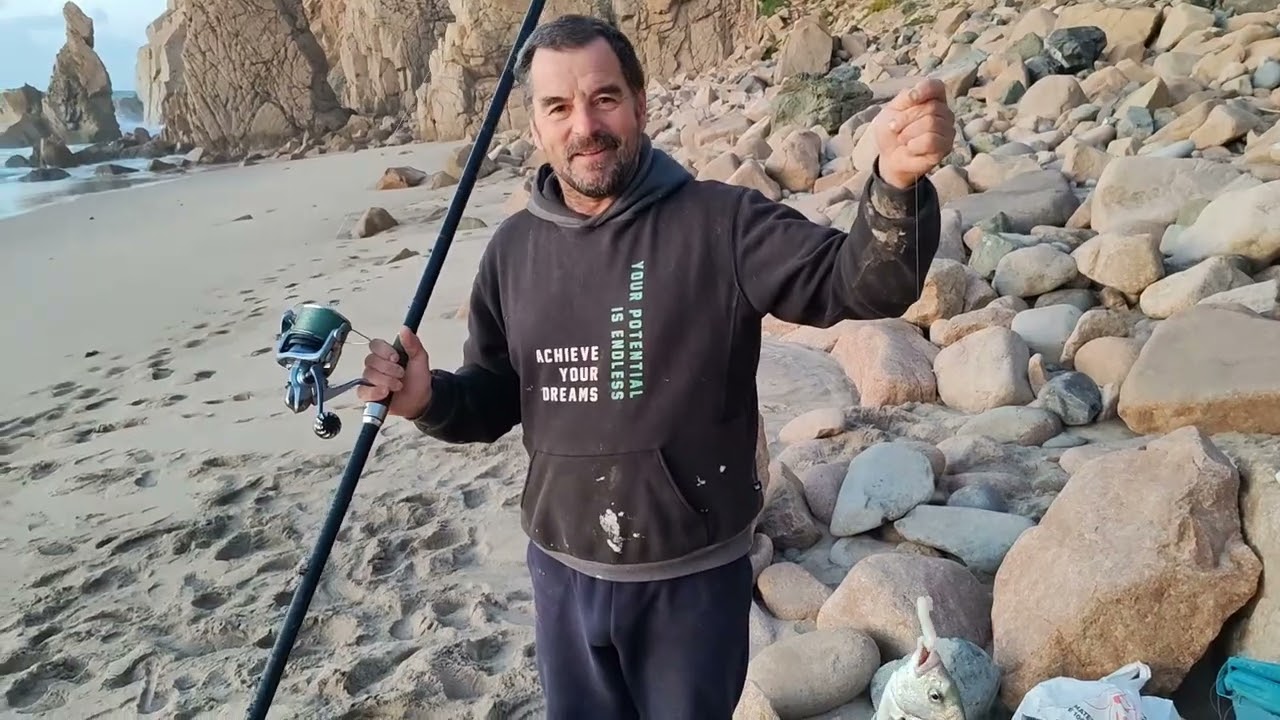 Surfcasting na Aroeira!