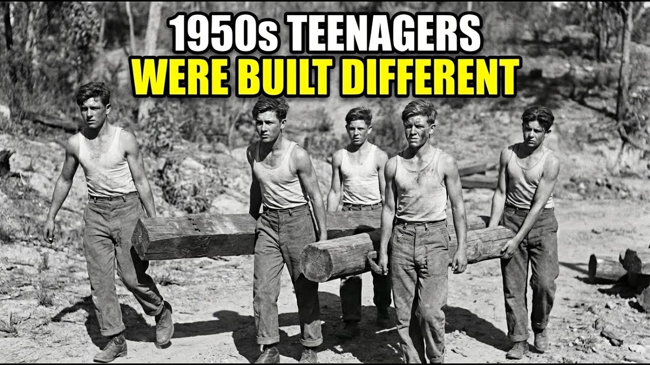 Why Australian Teenagers in The 1950s Were STRONGER Than Today's Adults