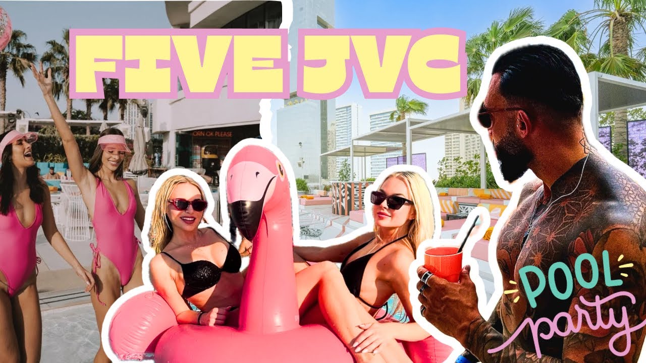 Pool party brunch at FIVE JVC Dubai + Hotel stay 