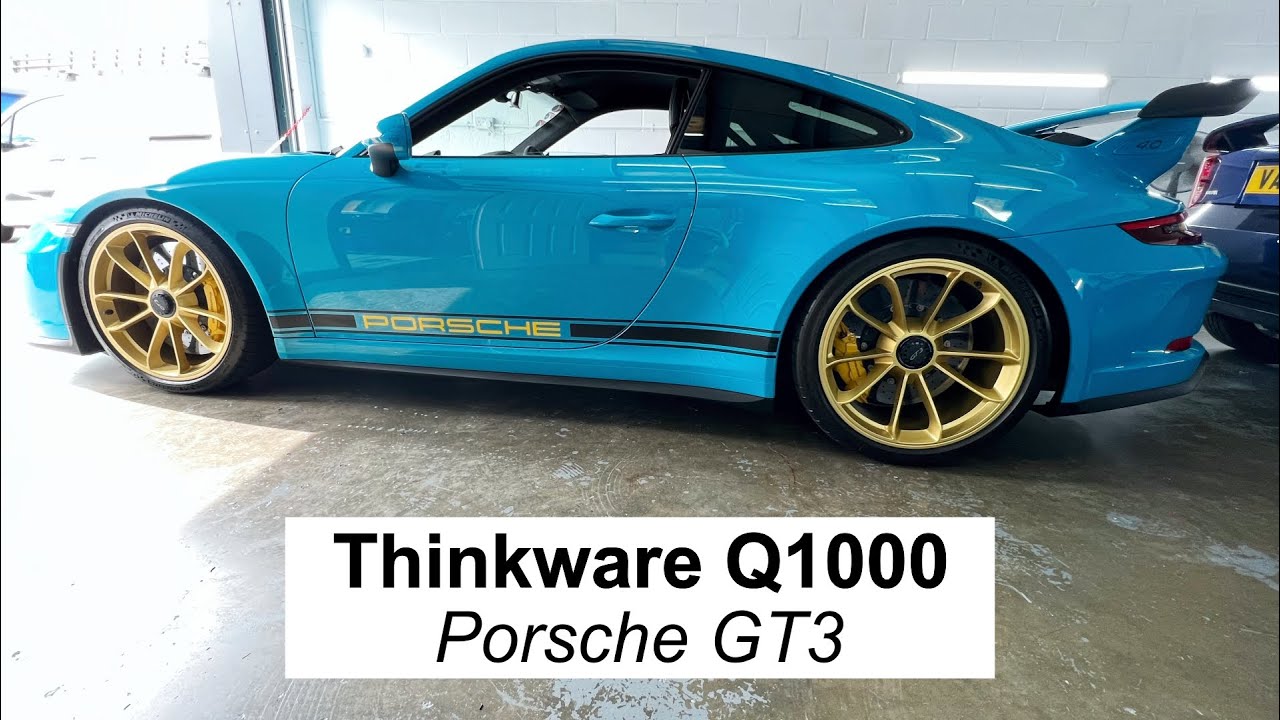 Thinkware Q1000 &ndash; Porsche GT3 | Dashcam | Dragon Car Audio | Fareham
