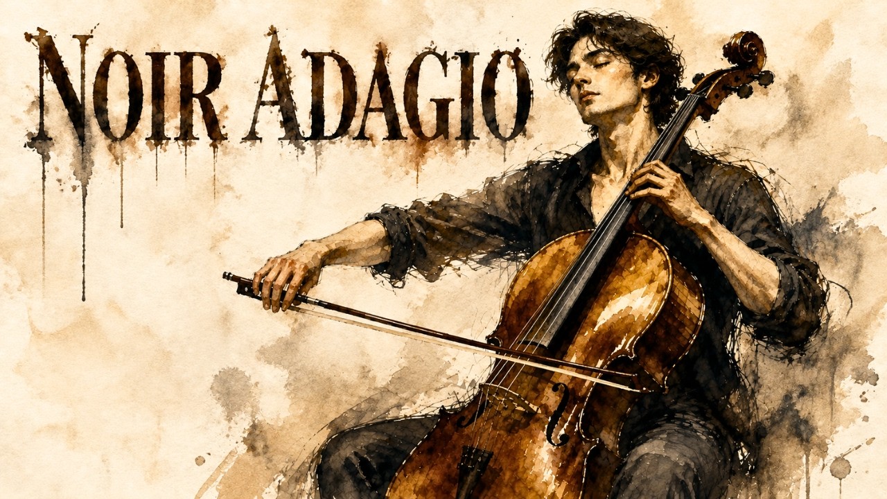 NOIR ADAGIO &ndash; Velvet Dreams with Piano & Cello | Classical Music for Deep Relaxation