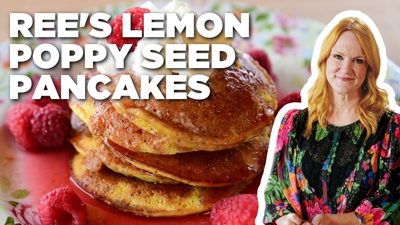 Ree Drummond's Lemon Poppy Seed Pancakes | The Pioneer Woman | Food Network