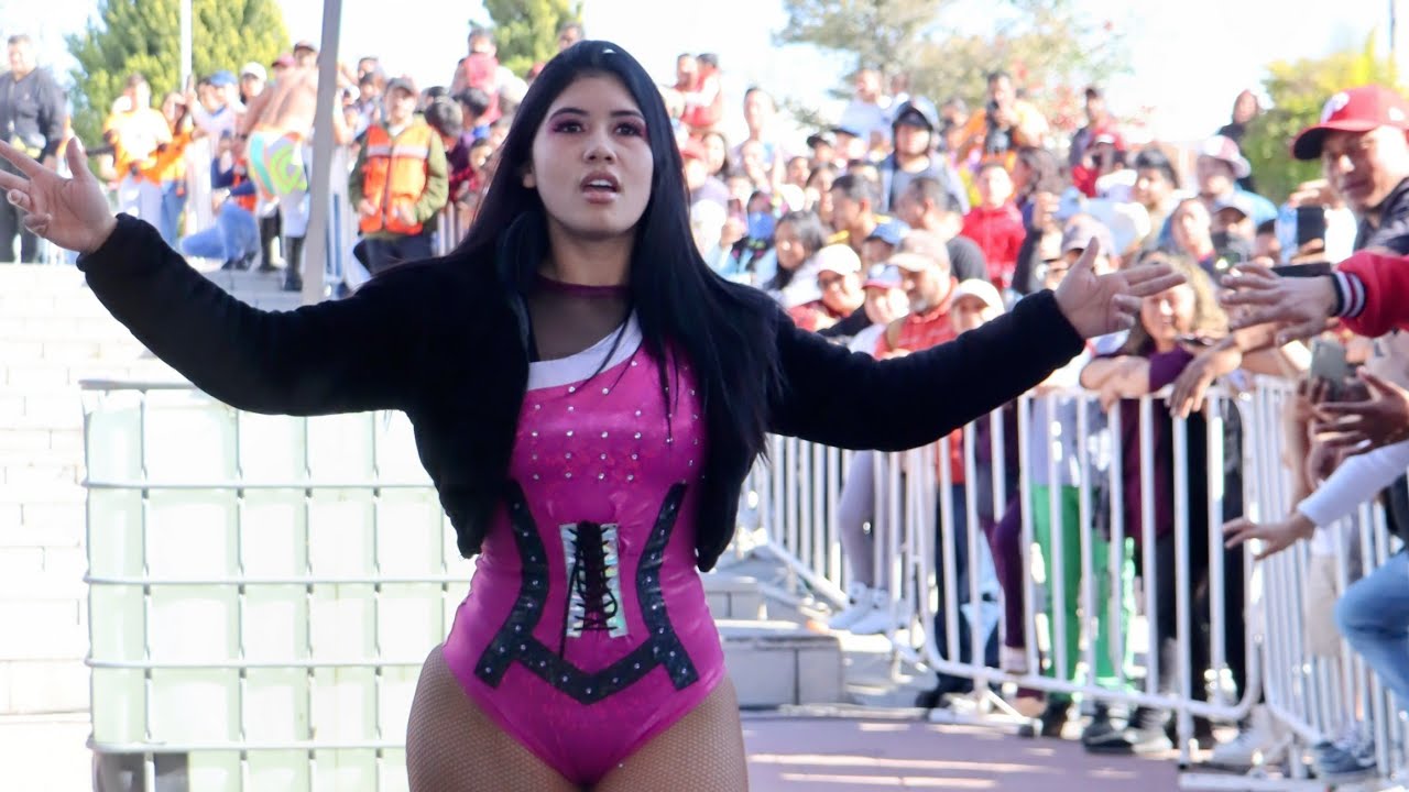 La Catalina y Stephanie Vaquer vs Lluvia y Jarochita ALAMEDA TEXCOCO