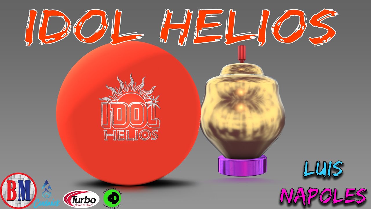 Roto Grip Idol Helios Ball Review By Luis Napoles | New Standard For Symmetrical Solids!