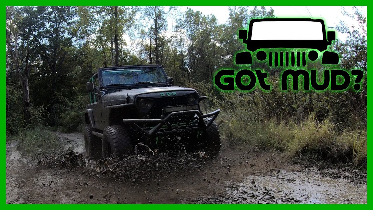 Jeep Wrangler TJ 2000 года | Грязевые трассы после дождливых дней