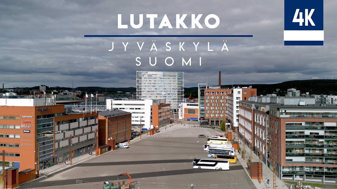 Lutakko & Jyväskylä Harbour 🇫🇮💙🌞🛥️⛵ 4K Aerial Drone Videography in Finland