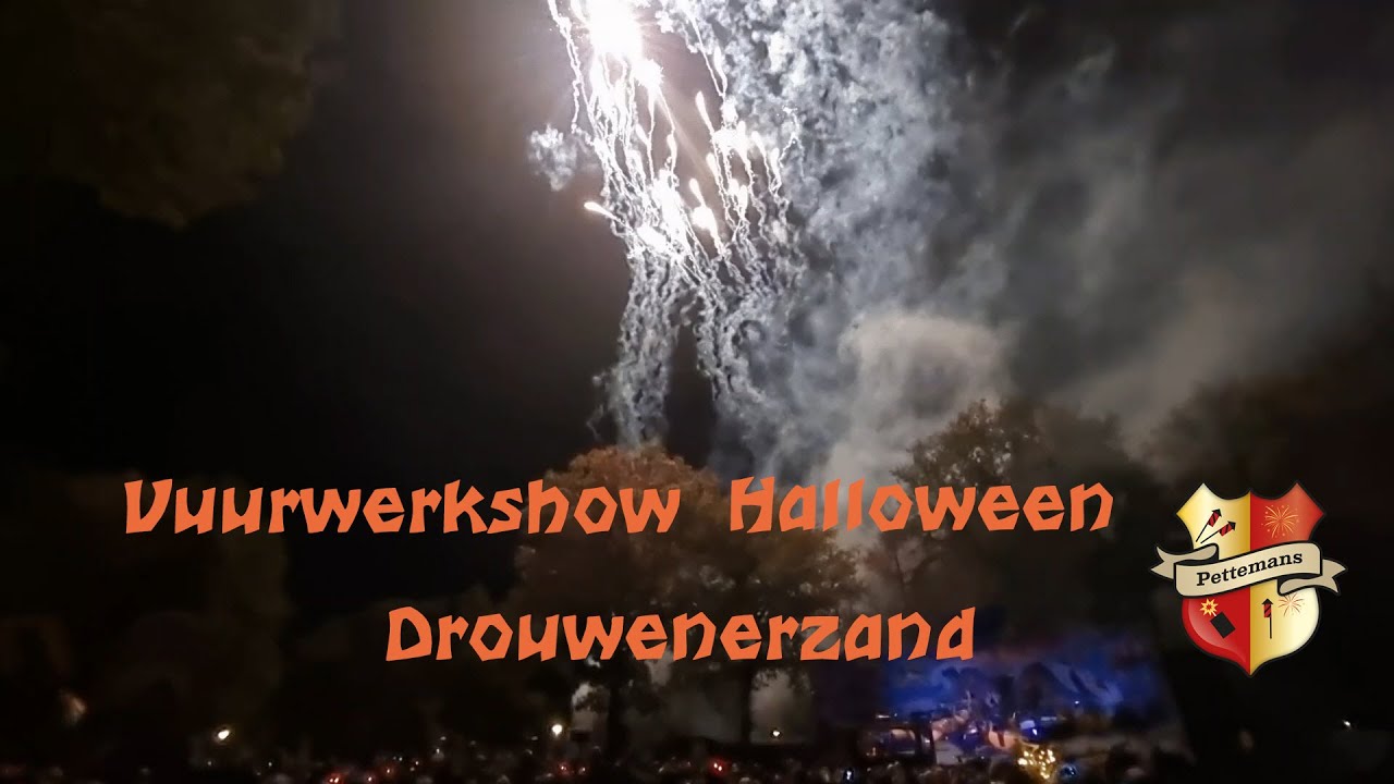 Drouwenerzand Halloween vuurwerkshow 2021