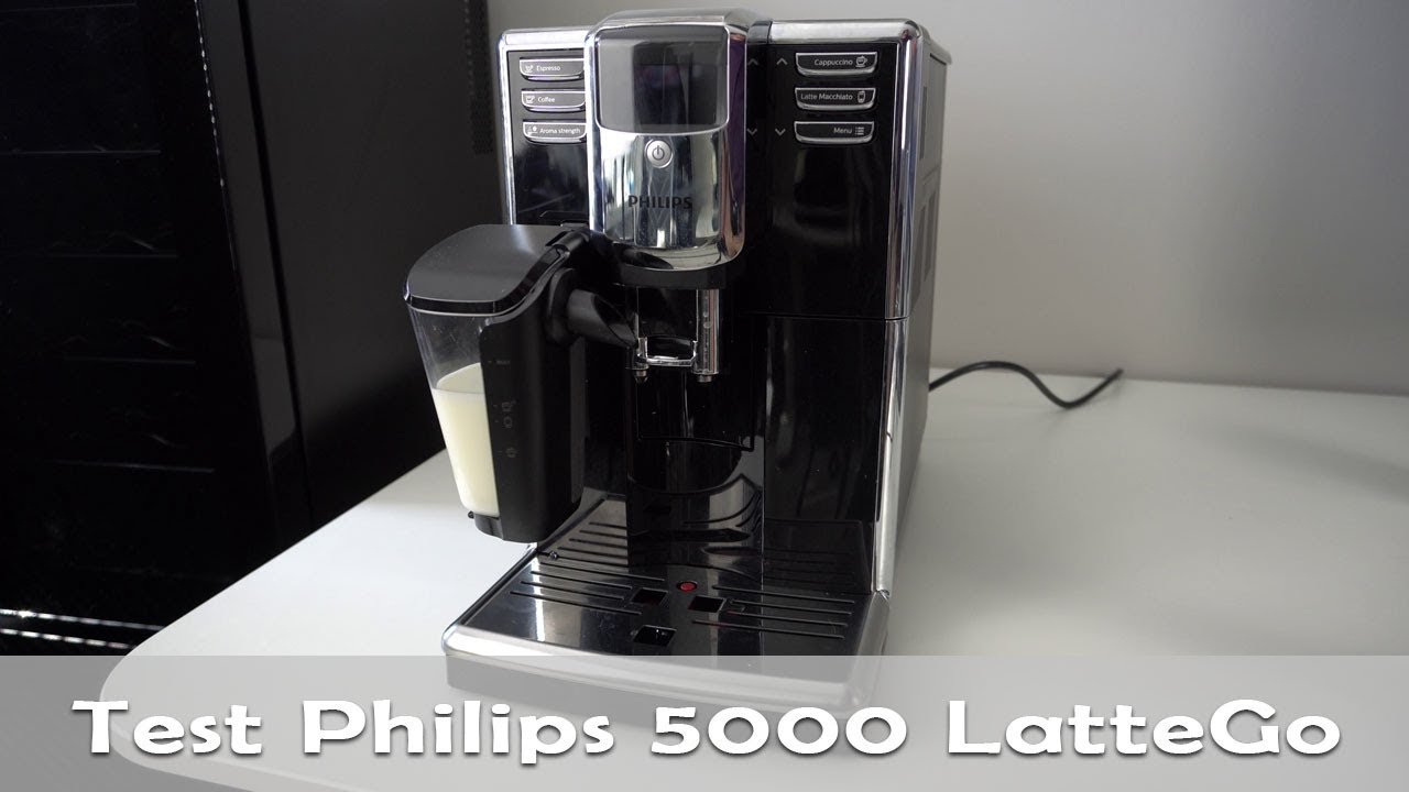 Test ekspresu do kawy Philips 5000 LatteGo EP5330/10