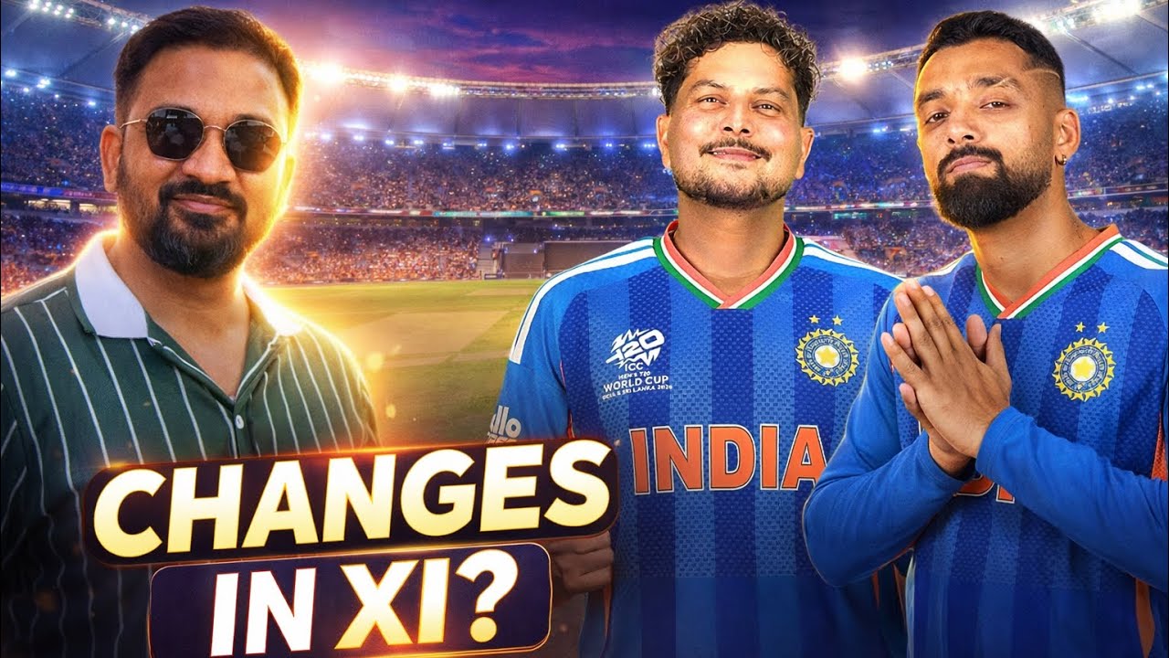 T20 World Cup Final..India Playing XI & Pitch..Varun Chakravarthy Ya Kuldeep Yadav