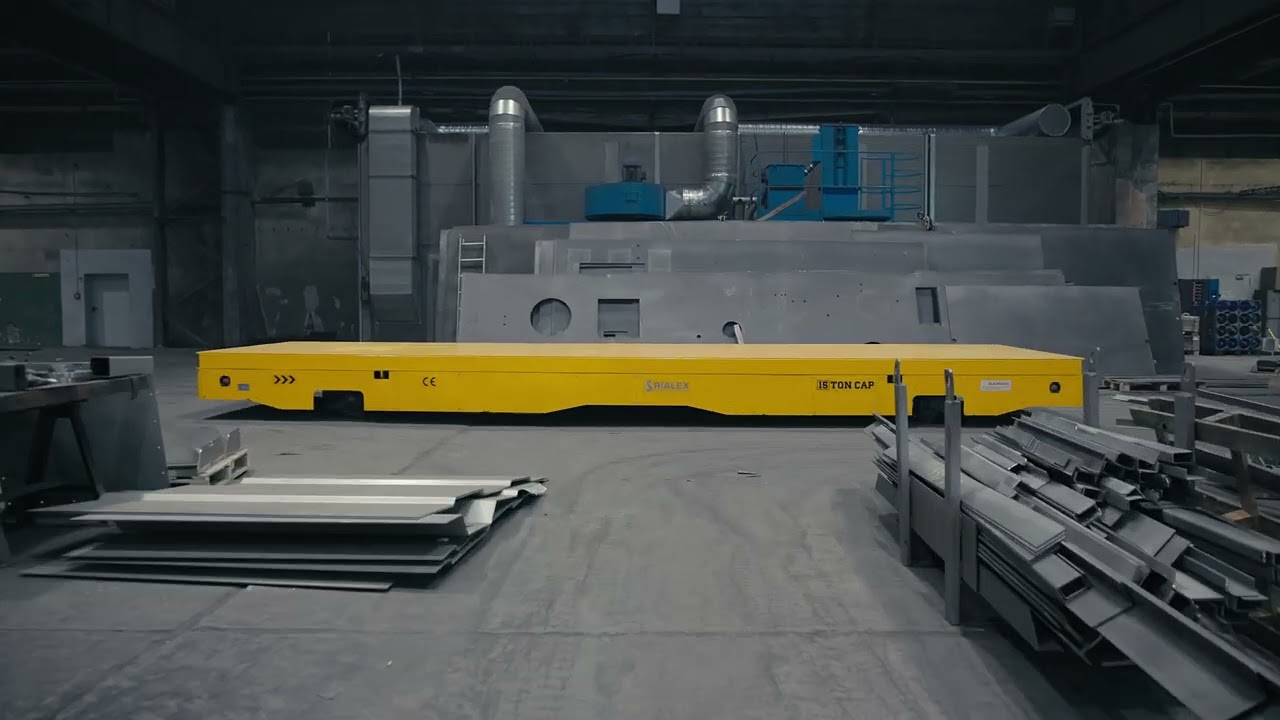 RIALEX KS PL popWózek transportowy 15t Rialex | Akumulatorowy transport ciężkich ładunków