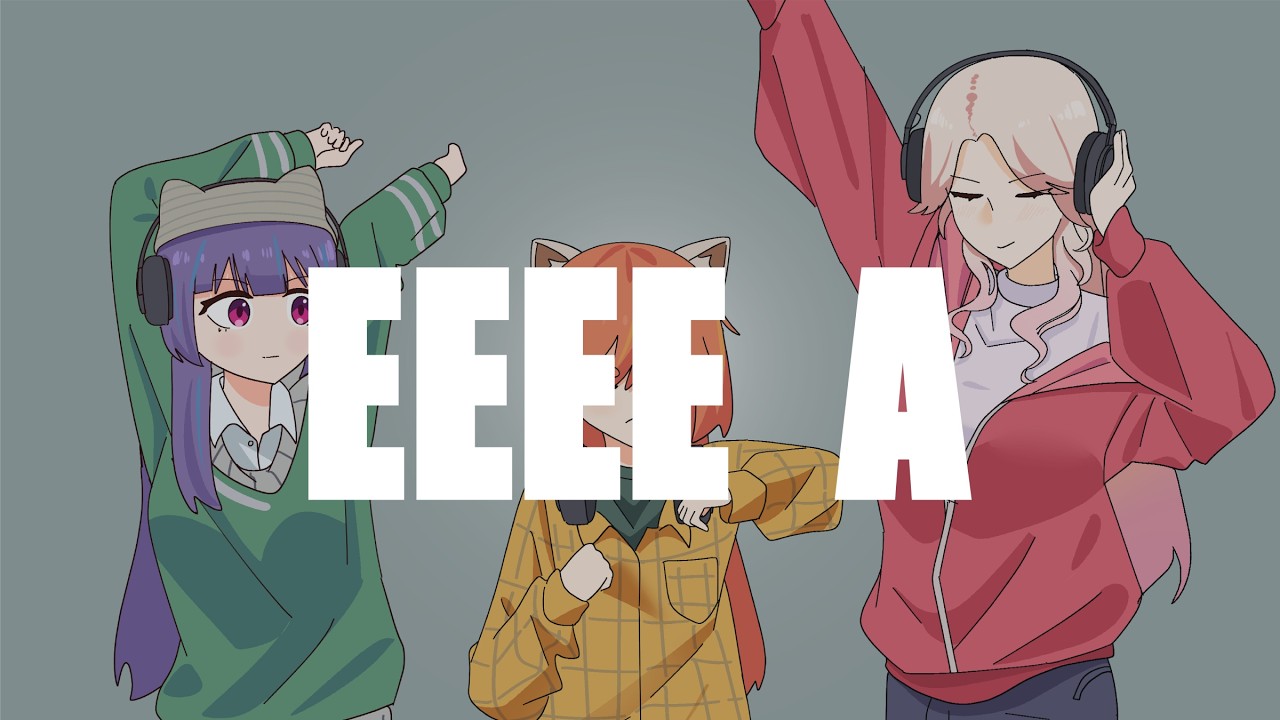dia - EEEE A (ENGKOL!) Cover by Silvia Valleria, Yuura Yozakura, Indira Naylarissa