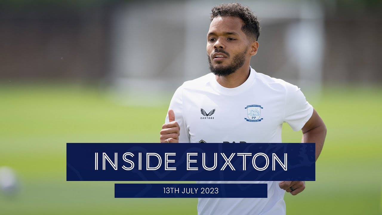 Inside Euxton: Duane Holmes' First Day On The Training Pitch