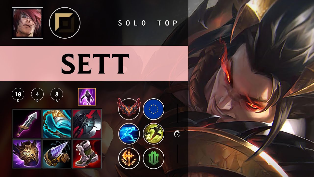 Sett Top vs Riven - EUW Grandmaster Patch 26.01