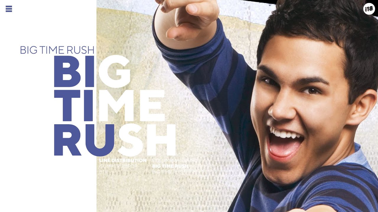 Big Time Rush 'Big Time Rush' -  Line Distribution