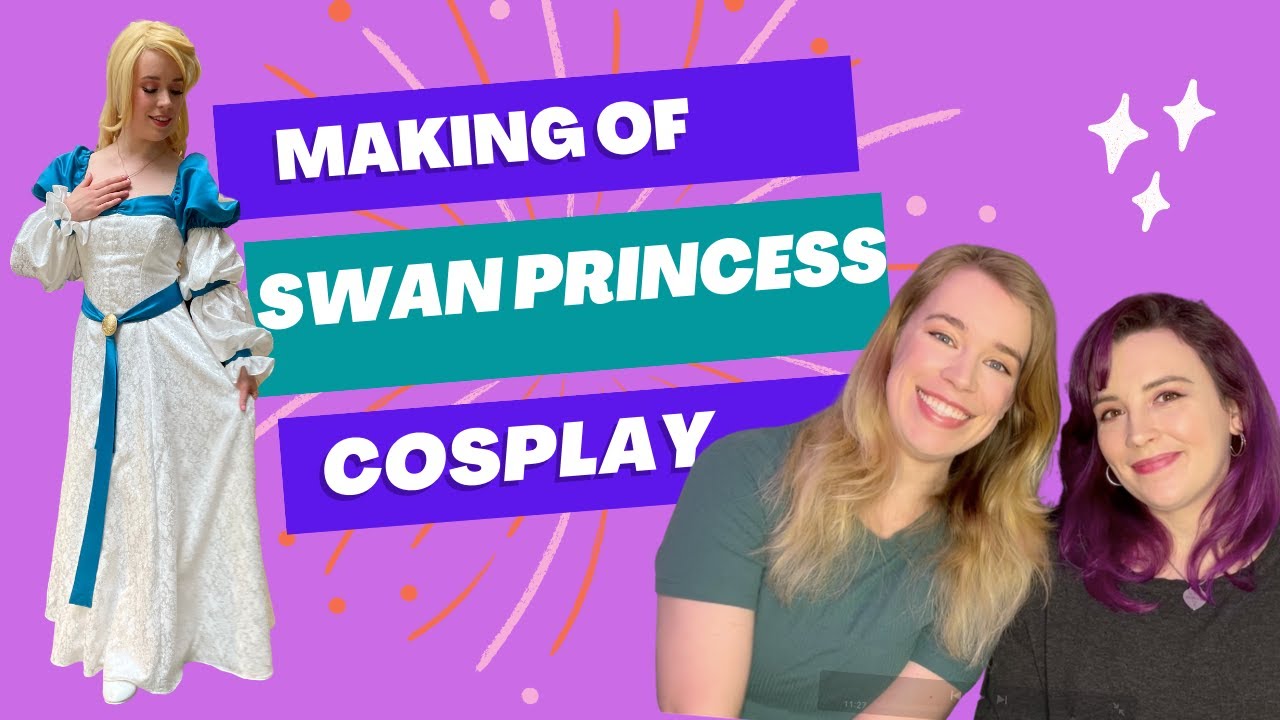 Making my First Cosplay Ever as Swan Princess!