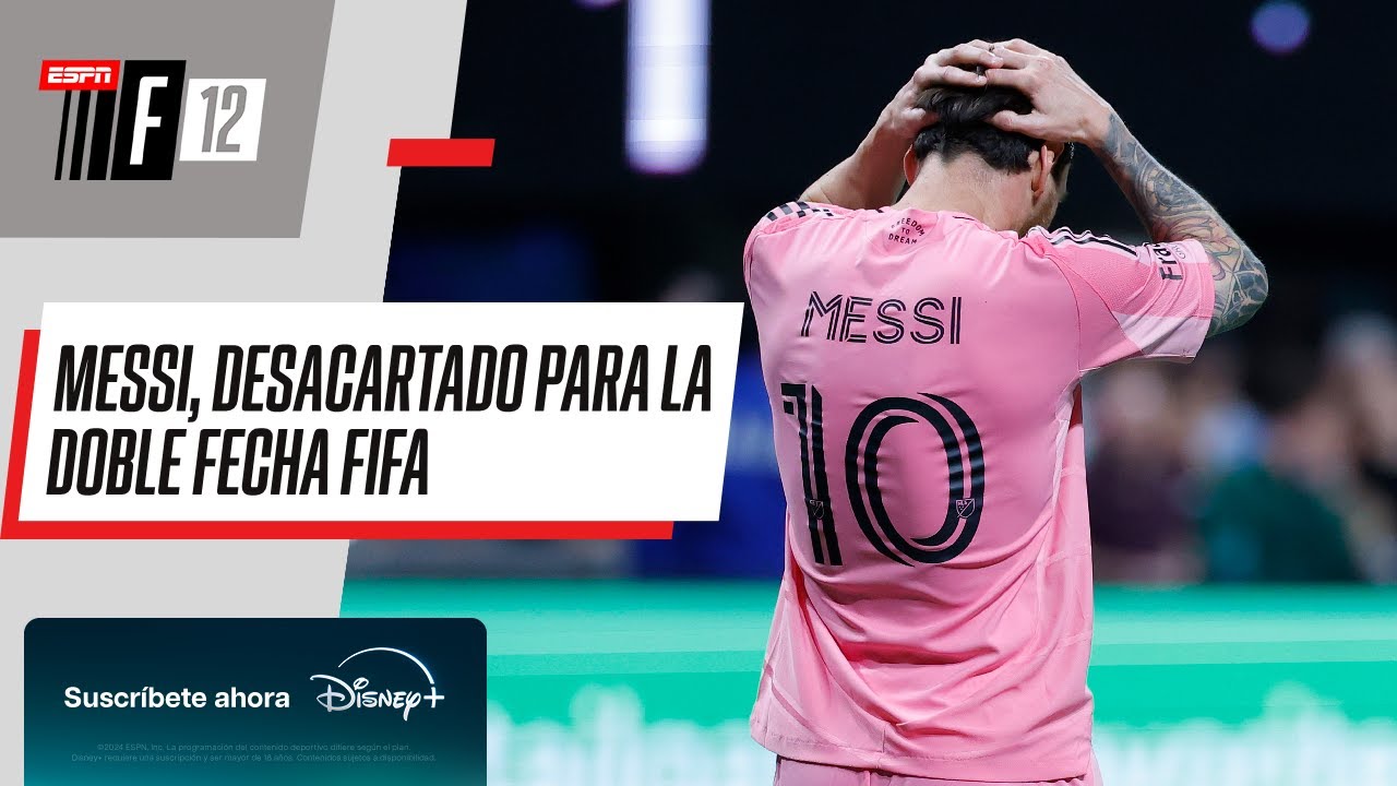 ¡ÚLTIMO MOMENTO! Leo Messi, DESCARTADO para la doble fecha FIFA ante Uruguay y Brasil