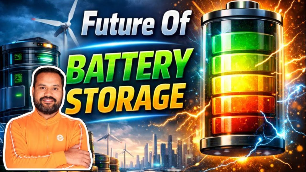 Future Of Battery Storage Technology 🧑&zwj;💻 🚍