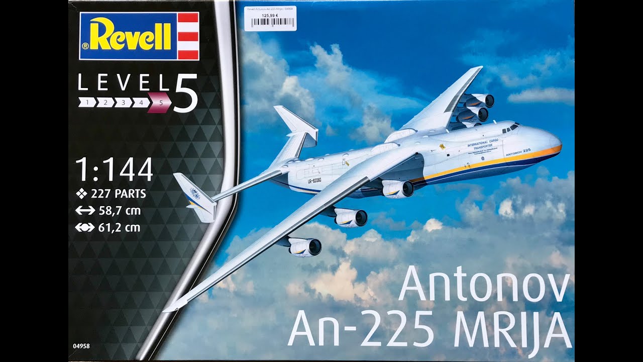 End of the BIG Mriya Dream? Revell An225 1/144 kit review
