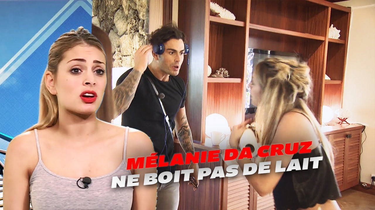 Mélanie Da Cruz ne boit pas de lait