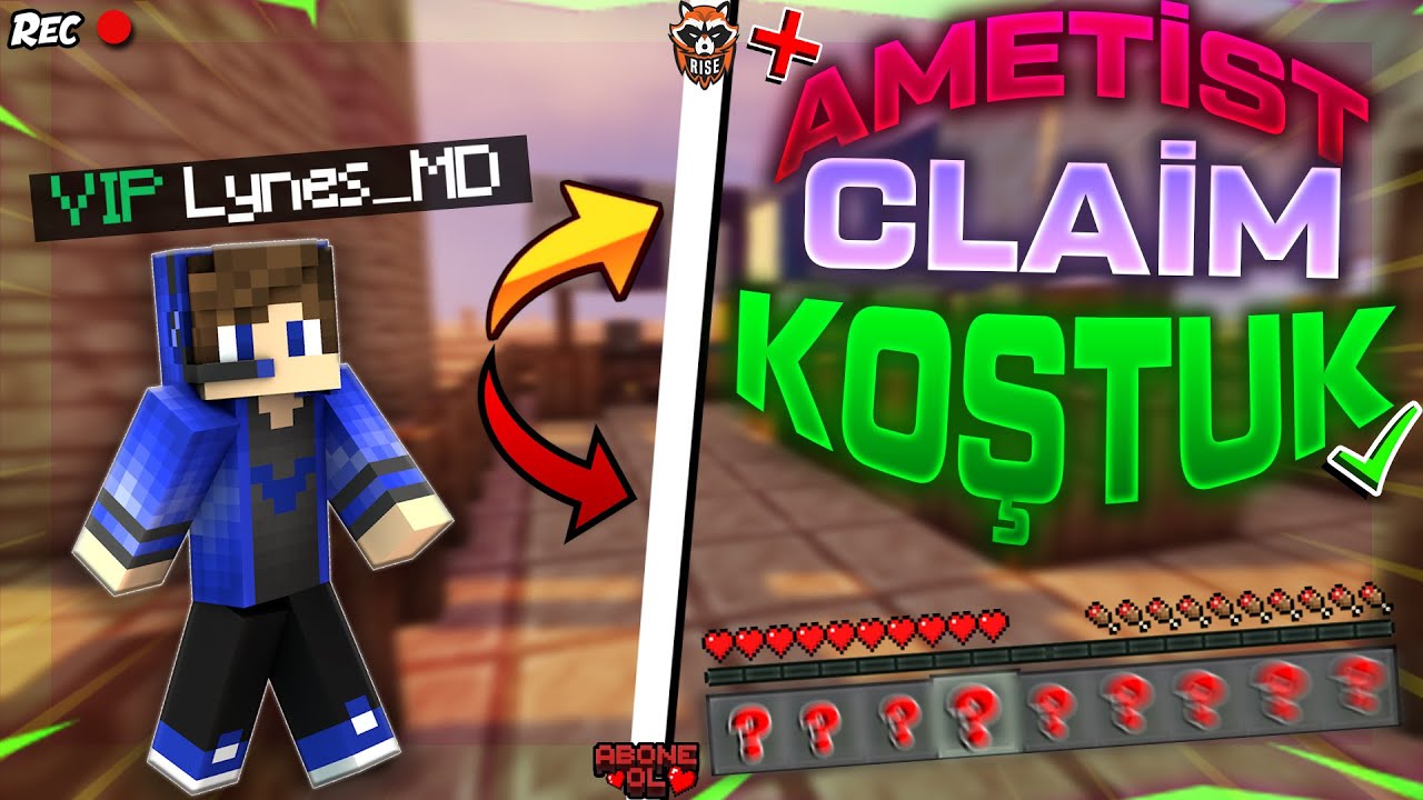 SURVİVAL AMETİST CLAİM KOŞTUK 1 DEPO BASE 1'DE 81 CL BULDUK ! - Craftrise Survival Ametist S-2 | B-4