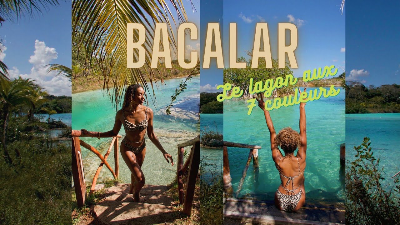 MEXIQUE : le lagoon de BACALAR à un air de Bora-Bora 🇲🇽