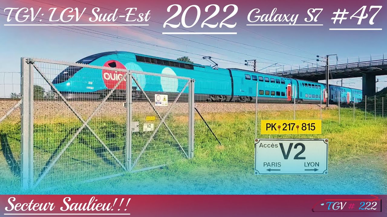 TGV à 270 km/h: Découverte entre le secteur Vianges et le secteur Saulieu!!! | High Speed Train: #47