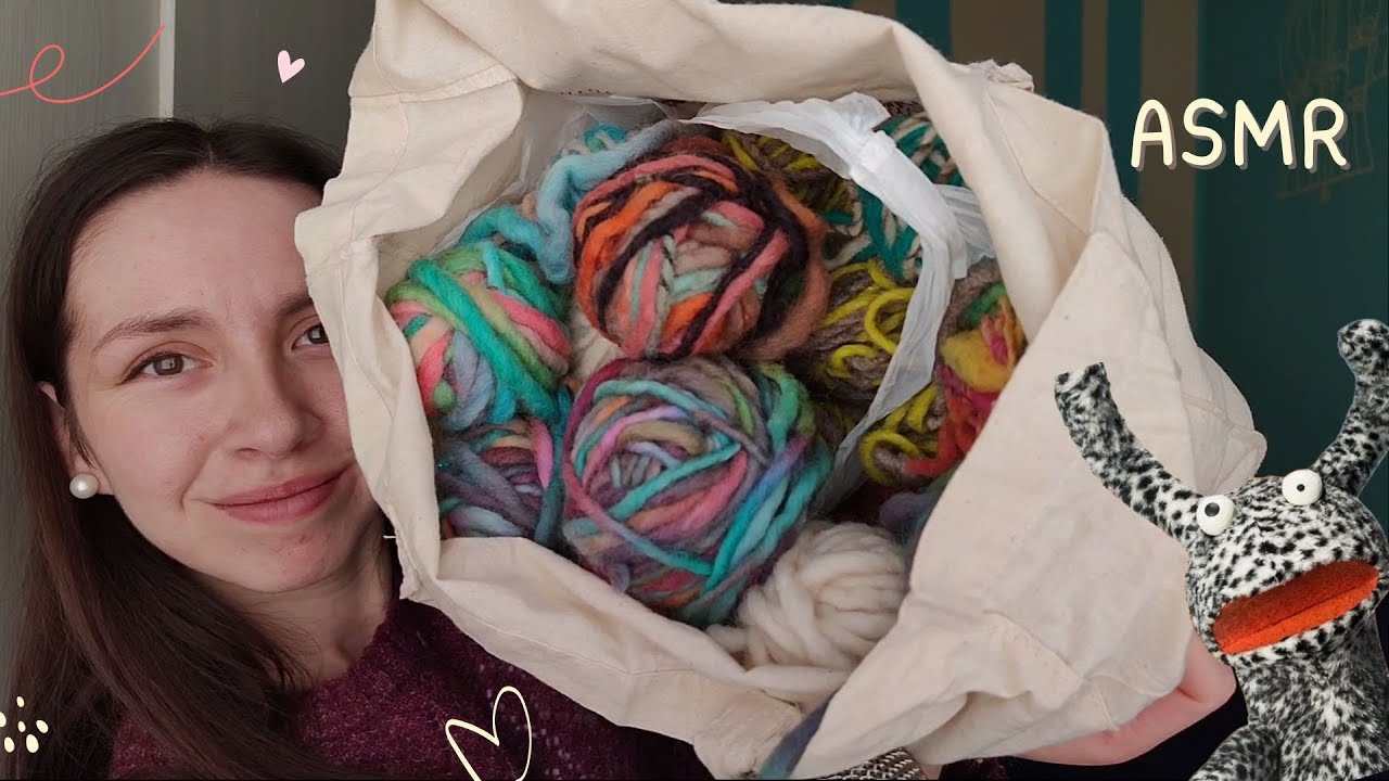 Te muestro mi colección de lanas 🙀✨ | ASMR soft spoken
