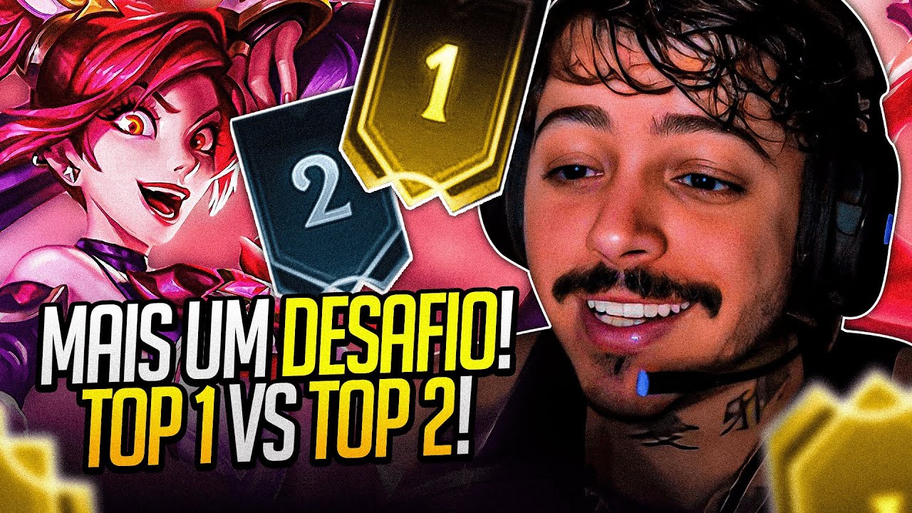 TOP1 VS TOP2 - MAIS UM DESAFIANTE! WILD RIFT