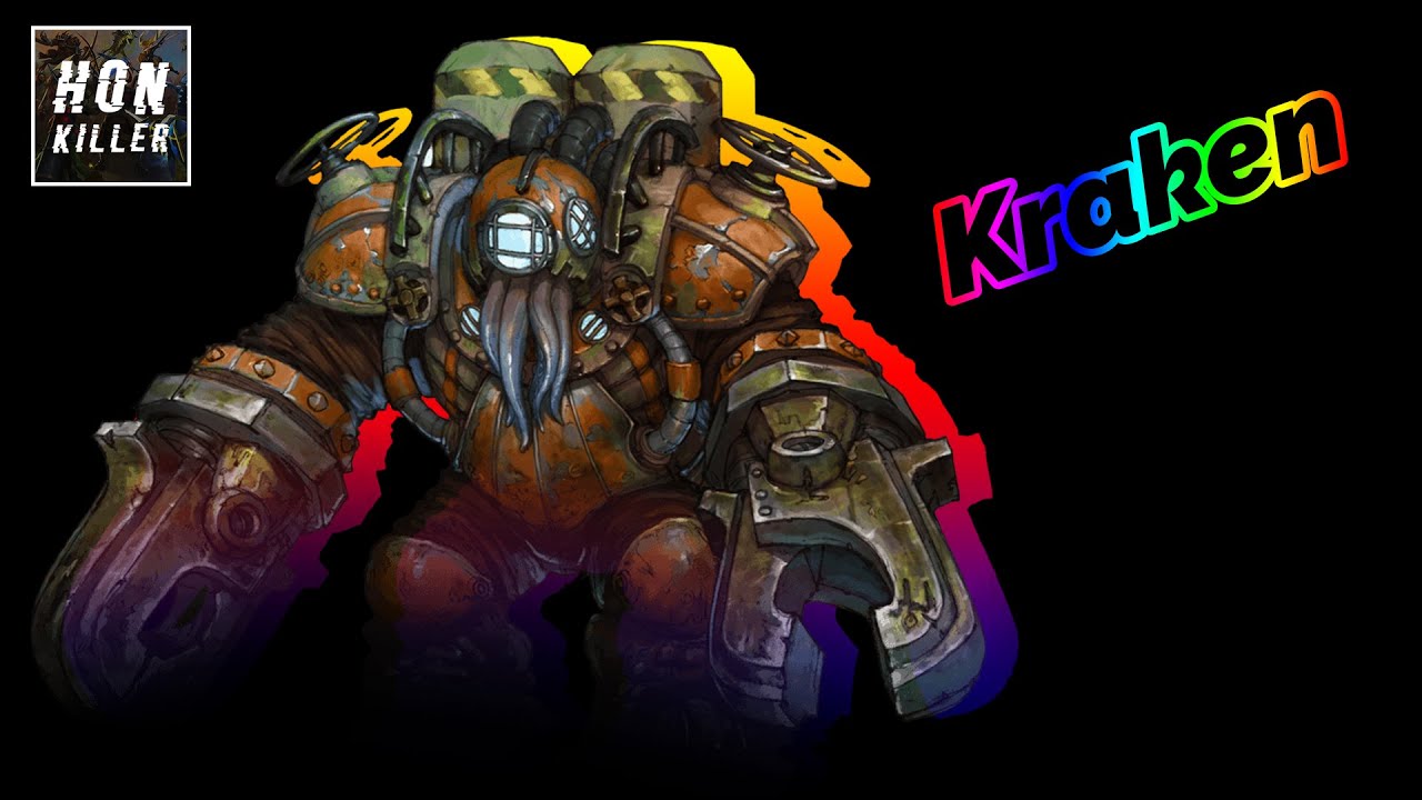 Kraken Heroes of Newerth Gameplay | Mercuryy`` | Diamond