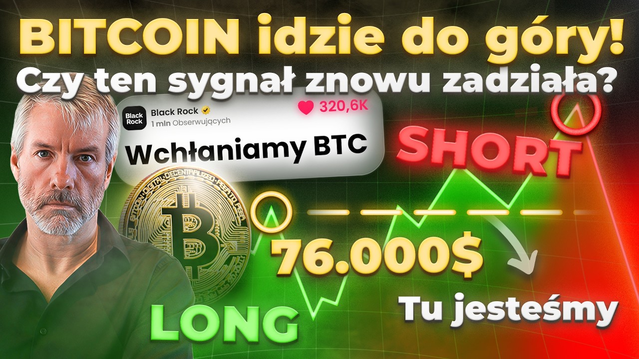 🔥PILNE! Przebiliśmy WAŻNĄ strefę! Wystrzał (chwilowy) na Bitcoinie potwierdzony?