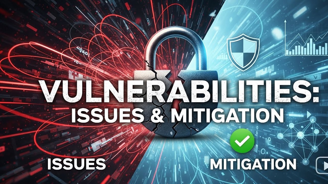 Web Security: Common Vulnerabilities And Their Mitigation - learn Cyber Security #vulnerabilities 