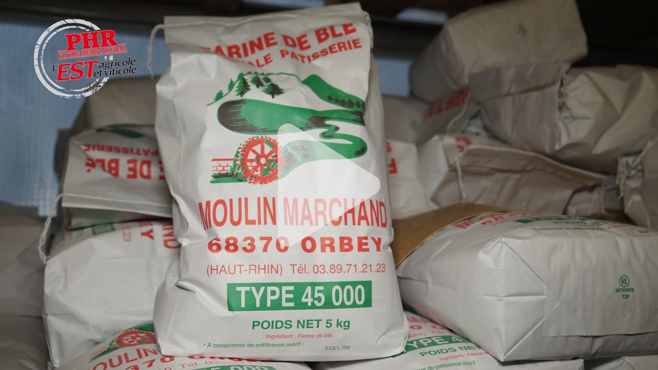 Au moulin Marchand : de la farine au bl&eacute;