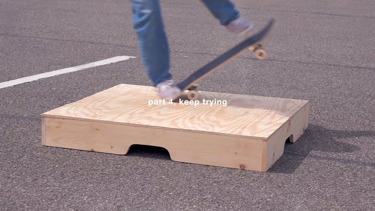 Breaking in my DIY Manual Pad | approaching ollie manuals | no talking